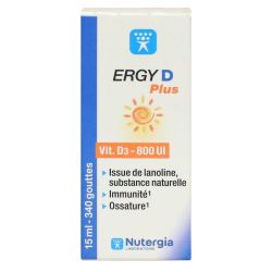 Ergy-D Plus Compte-Goutte 15Ml