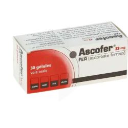 Ascofer 33Mg Gelule 90