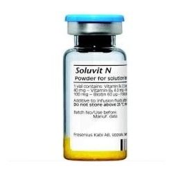 Soluvit Lyophilisat Iv Fl 10Ml 10