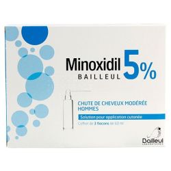 Minoxidil 5% Bailleul Sol Ext60Ml3