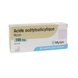 Acide Acetylsalicylique 100Mg Viatris Cpr 30