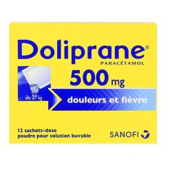 Doliprane 500Mg Sachet 12