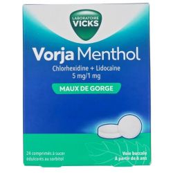 Vorja Ment 5Mg/1Mg, Cpr Sucer 24X1