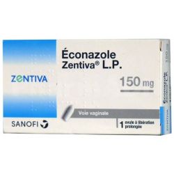 Econazole Lp 150Mg Zentiva Ovule 1
