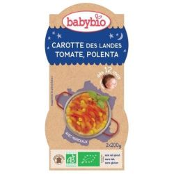 Babybio Alimentation infantile NUIT CAROTT TOM POLEN 2/200G