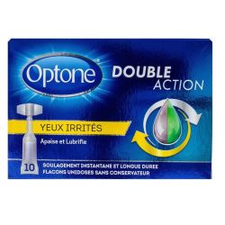 Optone Monodose Yeux Irrite X10