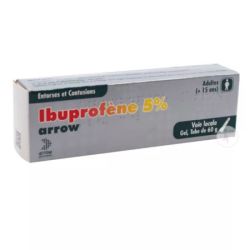 Ibuprof Arrw 5% Gel T/60G