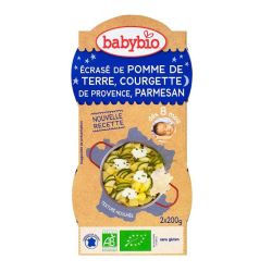 Babybio Alim Inf Ecrase Pdt Courgette 2/200G