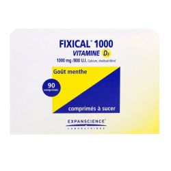 Fixical Vit D3 1000Mg/800Ui Cpr Suc Pilul/90