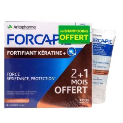 Forcapil Fortifiant+Kerat 180+Off