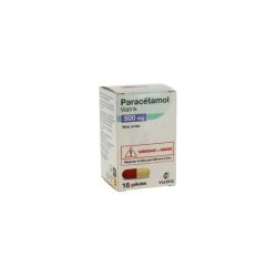 Paracetamol Mylan Flacon 500Mg Gél /16