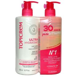 Ultra-hydratant lait corps 2x500ml