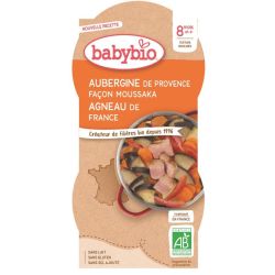 Babybio Alim Inf Moussaka Agneau 2/200G