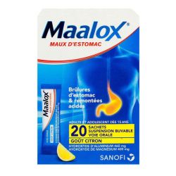 Maalox Maux D'estomac Sachet 20
