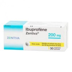 Ibuprofene 200Mg Zentiva Cpr 30