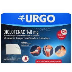 Diclofenac 140Mg Urgo Emplatre 5