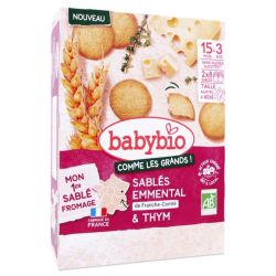 Babybio Biscuit Emmental Thym