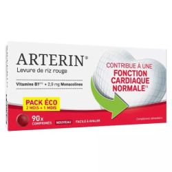 Arterin Lev Riz Rouge 2,9Mg Cpr 90