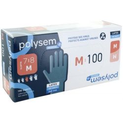 Polysem Gant Latex N/St N/Pdr Tm