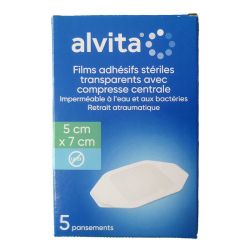 Alvita Pans Adh Trans+Comp 5X7Cm5