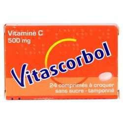 Vitascorbol 500Mg Cpr Croq S/S 24