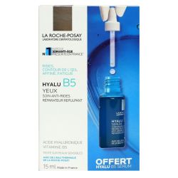 Coffret Hyalu B5 contour des yeux 15ml et mini-sérum offert