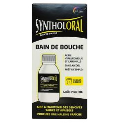 Syntholoral bain de bouche haleine fraîche gencives saines 150ml