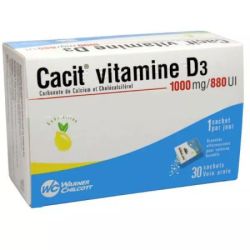 Cacit Vit D3 1G/880Ui Sachet Eff30