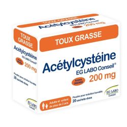 Acetylcysteine 200Mg Eg Sachet 20