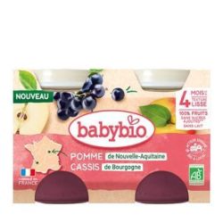 Babybio Pomme Cassis 4M+