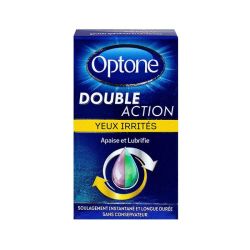 Optone Double Action Yeux Irrite