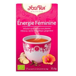 Yogi Tea Tis Ayurvédi Énergie Féminine 17Sach