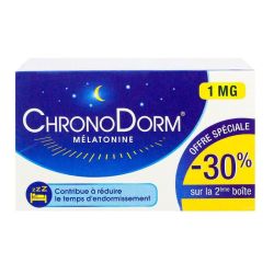 Chronodorm Melatonine 1Mg Cpr30X2