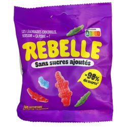 Rebelle Bonbons Crocodiles Acidules