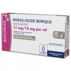 Borax/Ac.borique Bgr Sol Oph 5Ml20