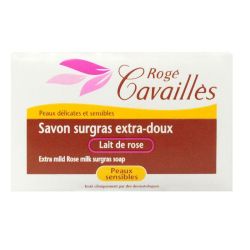 Cavailles Savon Surgras Lait/Rose 150G