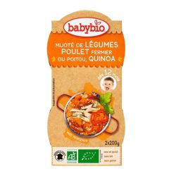 Babybio Alim Inf Légumes Poulet Quinoa 2/200G