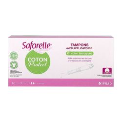 Saforelle Coton Prot Tamp Av Applic B/16