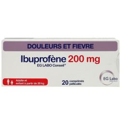 Ibuprofene 200Mg Eg Cpr 20
