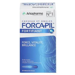 Forcapil Gél Croiss Vital Chev Ongl Pilul/180