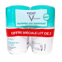 Vichy Deod A/Trans Bille 50Mlx2