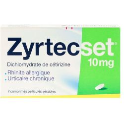 Zyrtecset 10Mg Cpr 7