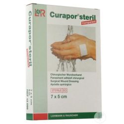 Curapor® transparent pansement chirurgical 5cmx7cm - Stérile