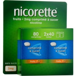 Nicorette 2Mg Cpr Sucer Fruit 160