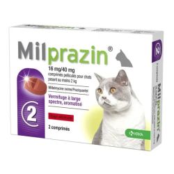 Milprazin 16Mg/40Mg Chat Cpr 2