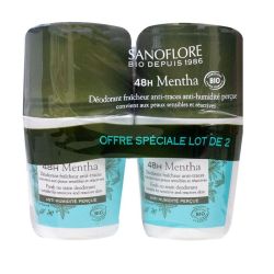 Sanoflore Deod 48H Mentha 50Mlx2