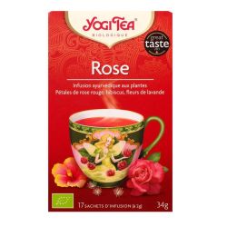 Yogi Tea Thé Tao Tea Rose 17Sach