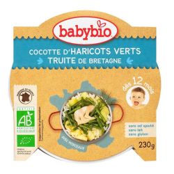 Babybio Alim Inf Haricot Vert Truite Ass/230G