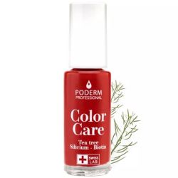 Poderm Color Care Vernis à Ongles Rouge 8ml