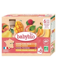Babybio Gourd M/Parfum Fruit2 8X90